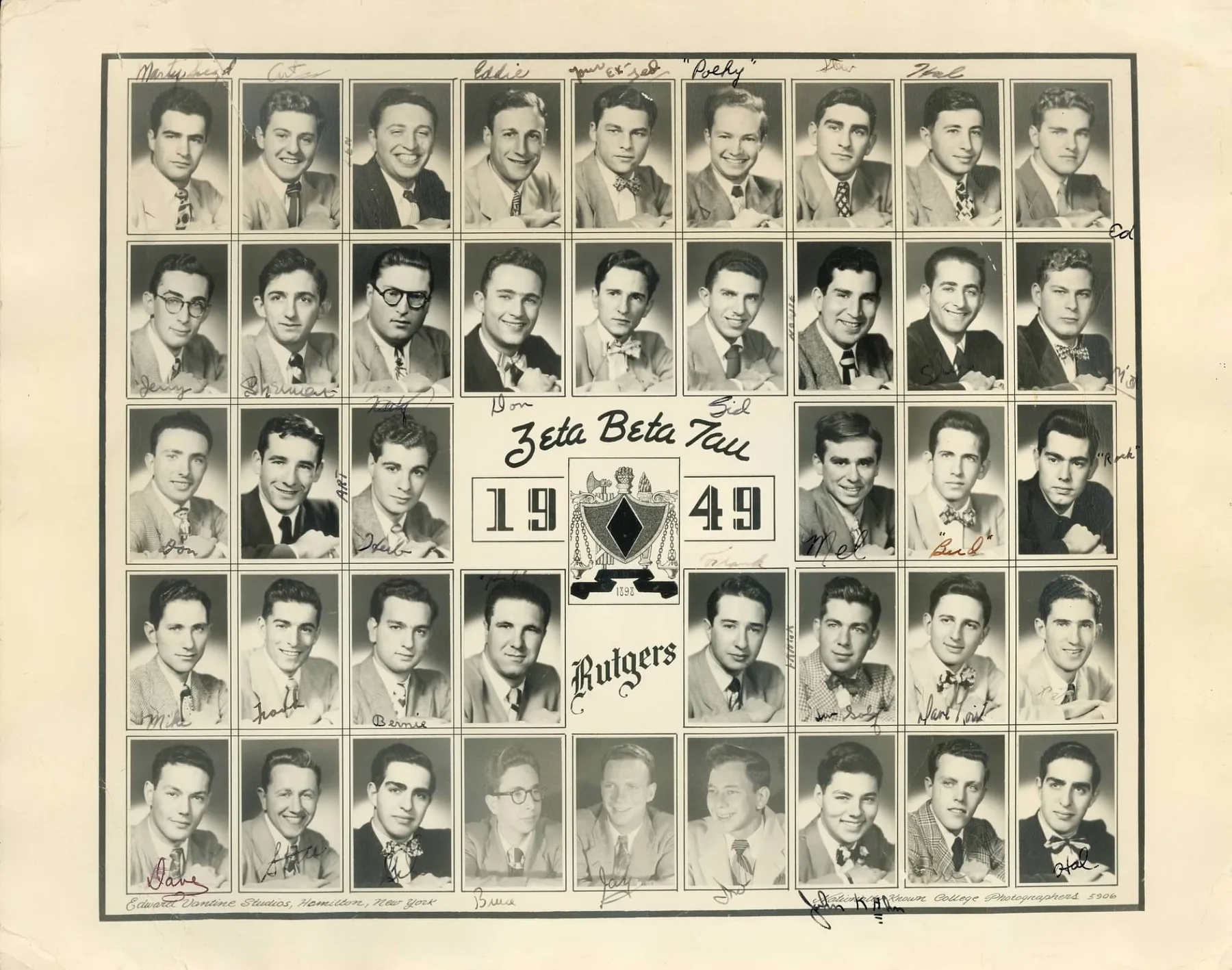 Beta Delta 1949 chapter composite