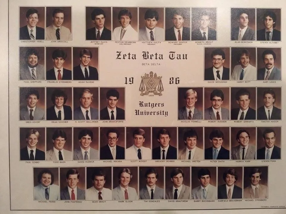 Beta Delta 1986 chapter composite