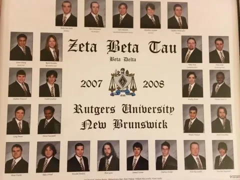 Beta Delta 2007–2008 chapter composite