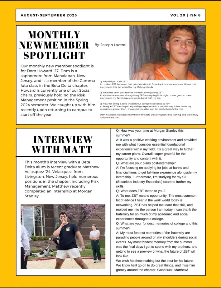 August–September 2025 Beta Delta newsletter page 3